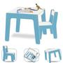 Imagem de Mesa e Cadeira Infantil Junges Azul 991