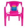 Imagem de Mesa e Cadeira Infantil Plástico Educativa Menina Menino