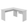 Imagem de Mesa em L com Gaveta Mantel Branco 