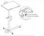 Imagem de Mesa Ergonômica Para Notebook Multivisão Nt-home Preta