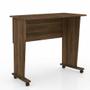 Imagem de Mesa Escrivaninha Dobrável 80cm com Rodízio ME4117 Tecnomóbili