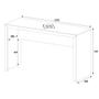 Imagem de Mesa Escrivaninha Me4135 Amendoa - Tecno Mobili