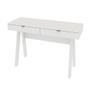 Imagem de Mesa Escrivaninha para Escritório Home Office ME4128 MDP Branco G69 - Gran Belo