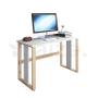 Imagem de Mesa Escrivaninha Para Estudo Escritório Office Computador em MDP 15mm Estrutura em Madeira Maciça