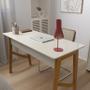 Imagem de Mesa / Escrivaninha TA Estilo Rústico Moderno Cor Off White
