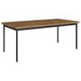 Imagem de Mesa Floripa 180x90cm - Olmo/Preto