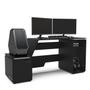 Imagem de Mesa Gamer E Escritório Xt Racer Space One Preta Detalhe