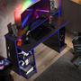 Imagem de Mesa Gamer Escrivaninha Mesa De Computador Xp - Preto/Azul