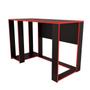 Imagem de Mesa Gamer Level Espaço para 2 Monitores e Cpu Preto/Vermelho - Panorama Móveis