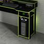 Imagem de Mesa Gamer ME4153 Preto / Verde - Tecnomobili