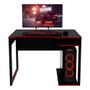 Imagem de Mesa Gamer ME4161 Preto Vermelho Tecnomobili