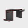 Imagem de Mesa Gamer Monster Rubi Preto Vermelho Mobler