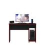 Imagem de Mesa Gamer Office Hero Preto/Vermelho