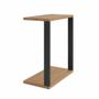 Imagem de Mesa Holambra para Notebook cor Freijo com Preto Fosco 60cm - 64288