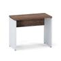 Imagem de Mesa Home Office Pé Painel P25 Pandin 90 CM Walnut e Cinza