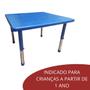 Imagem de Mesa Infantil 88 x 88 cm Importway Com Pés Altura Ajustáveis