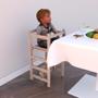 Imagem de Mesa Infantil + Cadeirão Com 2 Niveis Torre De Aprendizagem