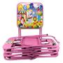 Imagem de Mesa Infantil Com 4 Cadeiras Dobrável Aço Didático 1 Un