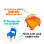 Imagem de Mesa Infantil com Cadeira e Divisórias ML001 - Variação