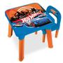 Imagem de Mesa Infantil com Cadeira Hot Wheels HW6020 Fun