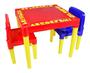 Imagem de Mesa Infantil Educativa Desmontável com 2 Cadeiras - Tritec 3827