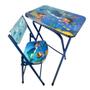 Imagem de Mesa infantil kit mesinha  dobravel criança educativa azul