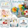 Imagem de Mesa infantil mesinha estudo e blocos montagem cadeira kit bancada didatica crianças educativa