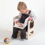Imagem de Mesa Infantil Montessori Com 2 Cadeiras Feita Em Mdf 15Mm