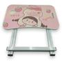 Imagem de Mesa Infantil Pés Dobráveis Portátil Tablet - Menina Rosa