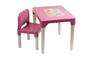 Imagem de Mesa Infantil Rosa Princesinhas Com Cadeira