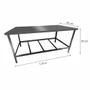 Imagem de Mesa Inox para Pizzaria com Grade Inferior 1,20 metro - Sebem