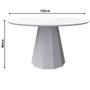 Imagem de Mesa Isis 135x135cm - Off White