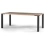 Imagem de Mesa Jantar Broadway Driftwood com Base Grafite 190cm - 40970