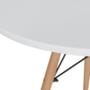 Imagem de Mesa Jantar Cozinha Eames Eiffel Com Tampo 80 Cm Branco