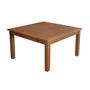 Imagem de Mesa Jantar Quadrada Celina 1,50m Madeira Maciça 8 Cadeiras Paris Pés Alumínio Castanho