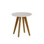 Imagem de Mesa Lateral Classic Redonda - 61611 - Off White