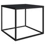 Imagem de Mesa Lateral Cube 24803 Linha Complementos Preto Artesano