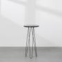 Imagem de Mesa Lateral Fancy Redonda 26x58cm  Preto