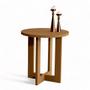 Imagem de Mesa Lateral JB 8002 Nature Bechara