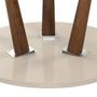 Imagem de Mesa Lateral Legs Off White Pés Palito 44 Patrimar