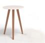 Imagem de Mesa Lateral Para Quarto De Cabeceira Alta Qualidade OfWhite