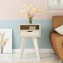 Imagem de Mesa Lateral Retangular Vip Off White
