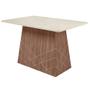 Imagem de MESA LUANDA 1,35 X 0,90 Amendoa