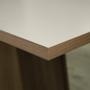 Imagem de Mesa Madesa Retangular Tampo de Madeira 5275 - Rustic/Crema