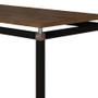 Imagem de Mesa Malva 136X80cm Preto Fosco/Tampo Nature - Artefamol