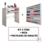Imagem de Mesa Manicure P/estufa Unha Em Gel com expositor de esmaltes