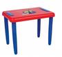 Imagem de Mesa max com cadeira azul/vermelho infantil 3021 magic toys