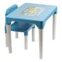 Imagem de Mesa Mesinha Com Cadeira Cores Crianças Infantil Personagens Menino e Menina