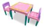 Imagem de Mesa Mesinha Didatica Infantil Com 2 Cadeiras