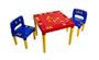 Imagem de Mesa Mesinha Didatica Infantil Com 2 Cadeiras